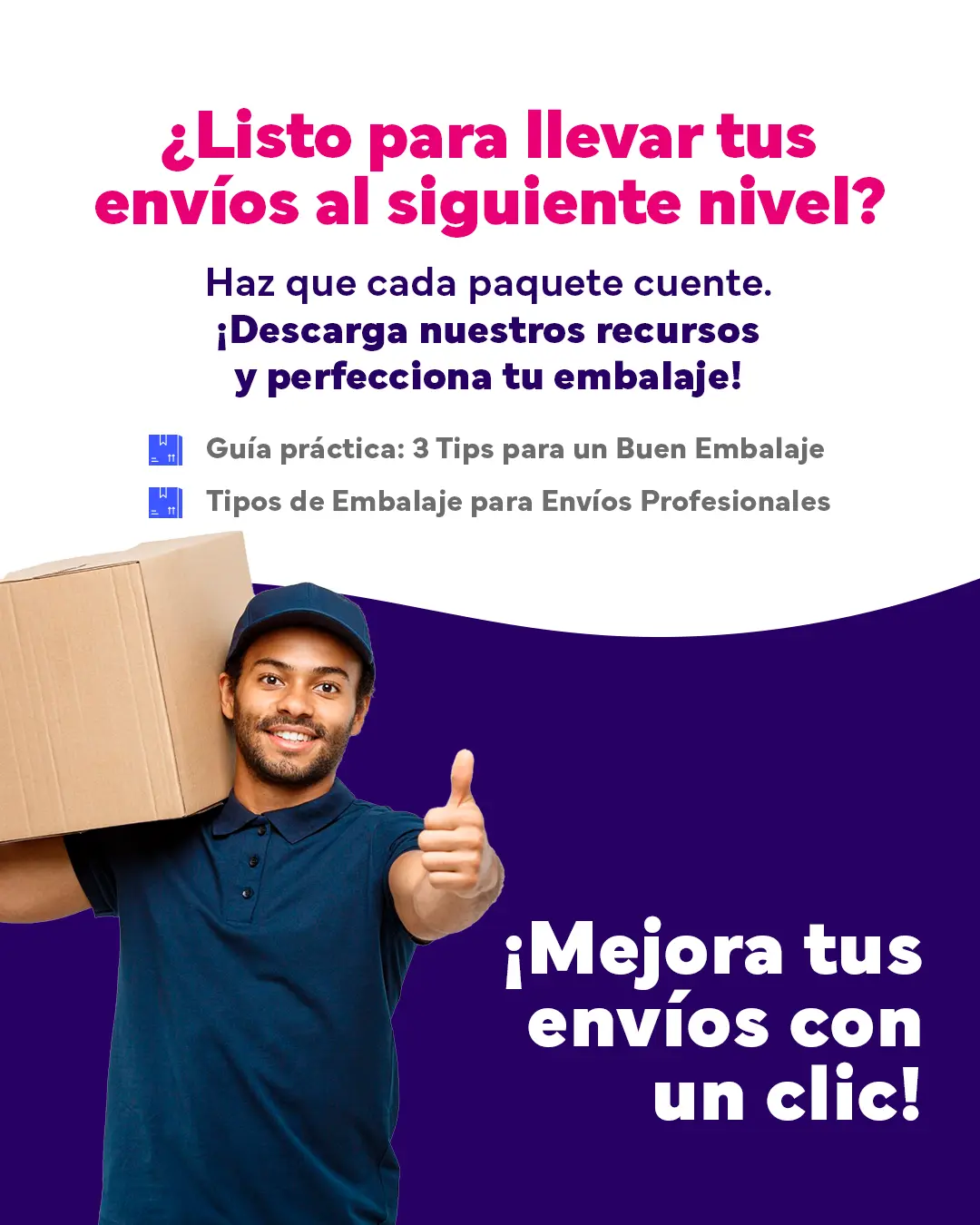 ¿Listo para llevar tus envíos al siguiente nivel?